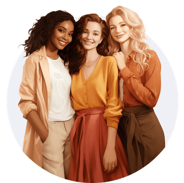 Women supporting each other in their weight loss journey