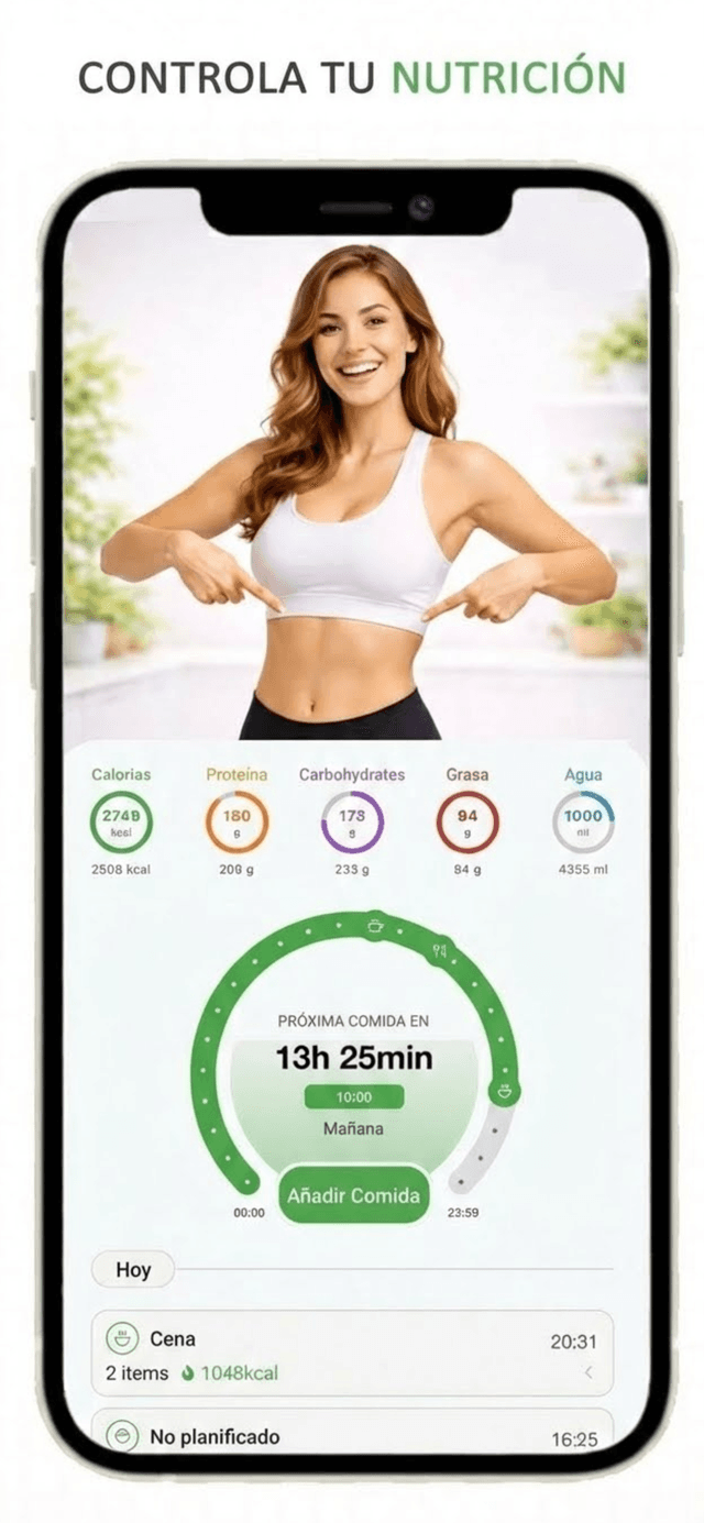 Nutrik App Screen 1